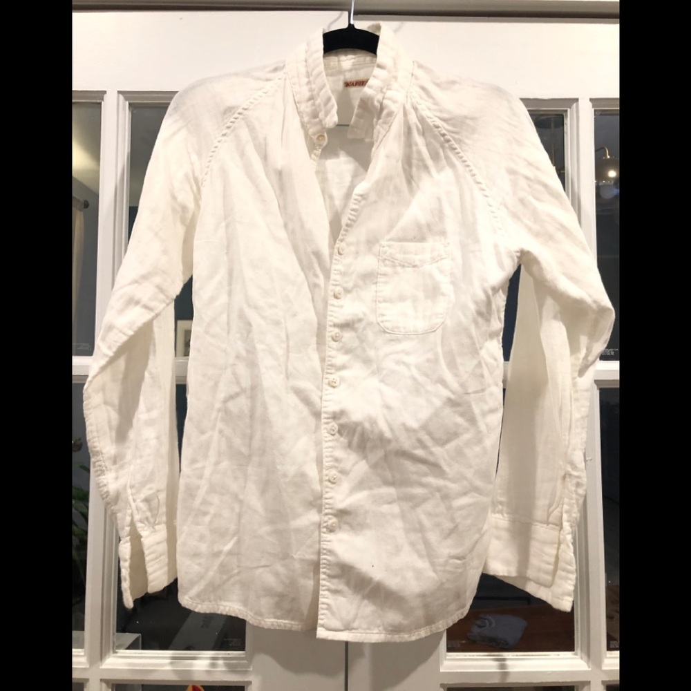 Kapital Linen-cotton shirt